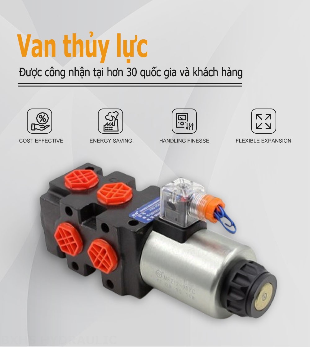 HSV09 Biến áp Xy lanh 1 Van đổi hướng dòng chảy