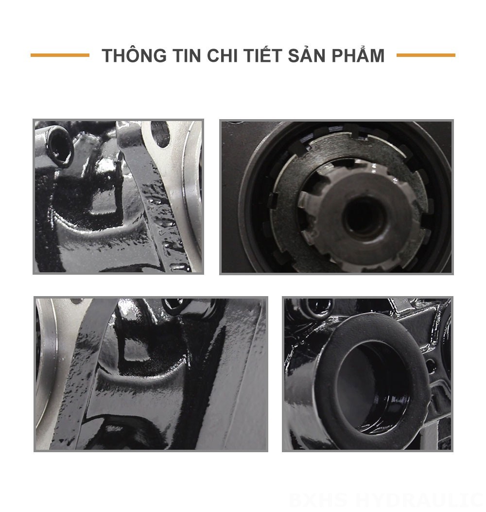 LB-63 63 cc/vòng Bơm piston thủy lực