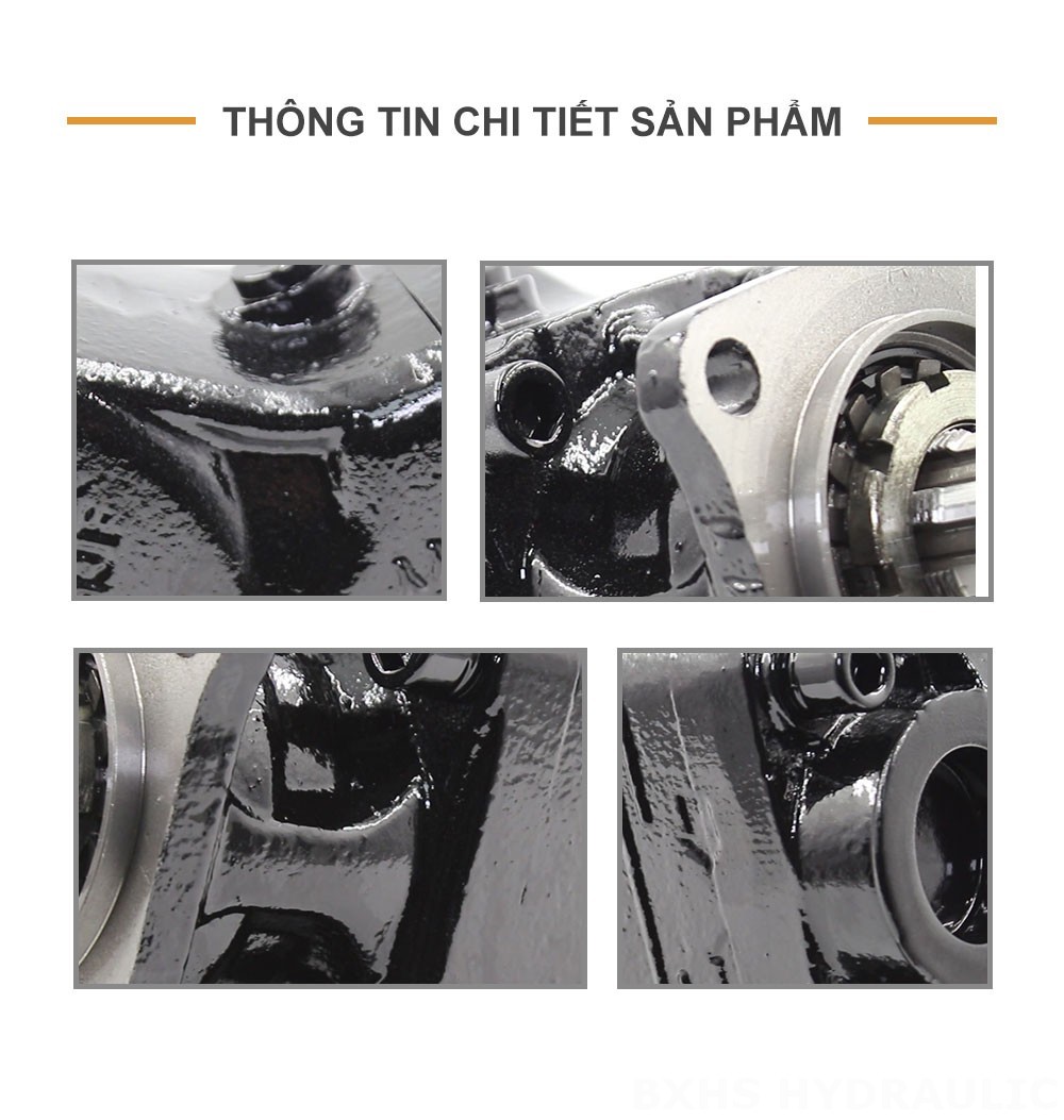 LB-80 80 cc/vòng Bơm piston thủy lực