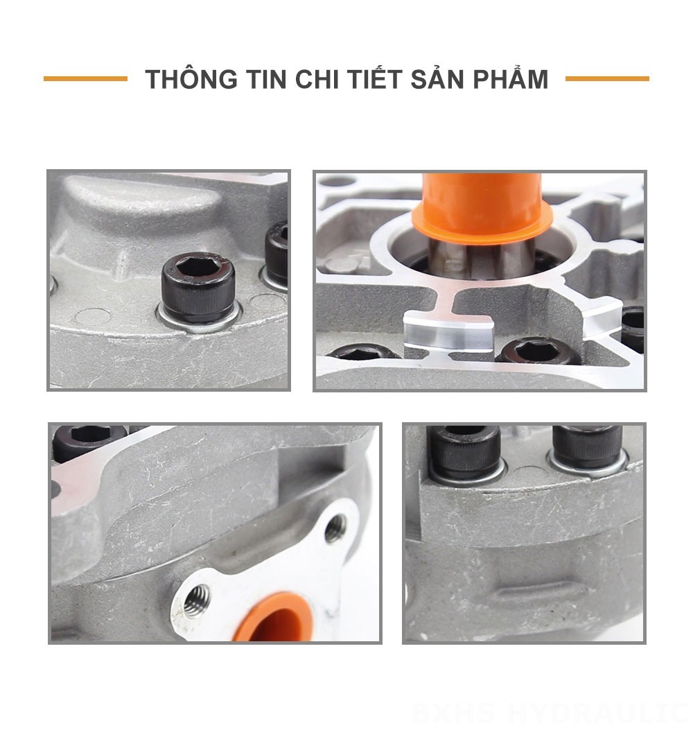 NSH32-M 32 cc/vòng Bơm bánh răng thủy lực