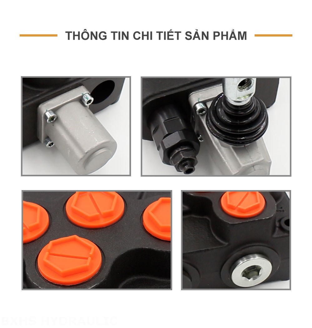 P120-G1-OT Điều khiển thủ công Xy lanh 1 Van định hướng khối liền