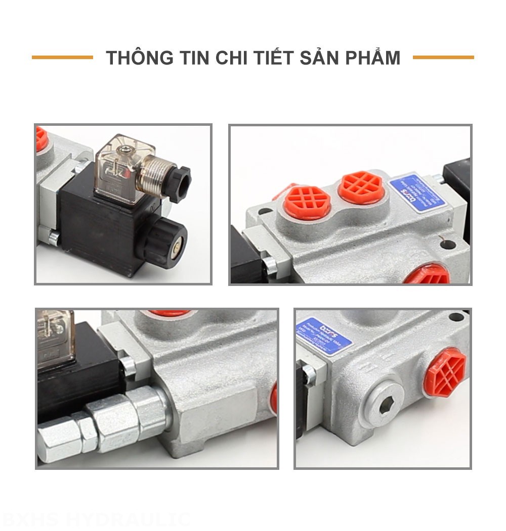 P40-DKL Biến áp Xy lanh 1 Van định hướng khối liền