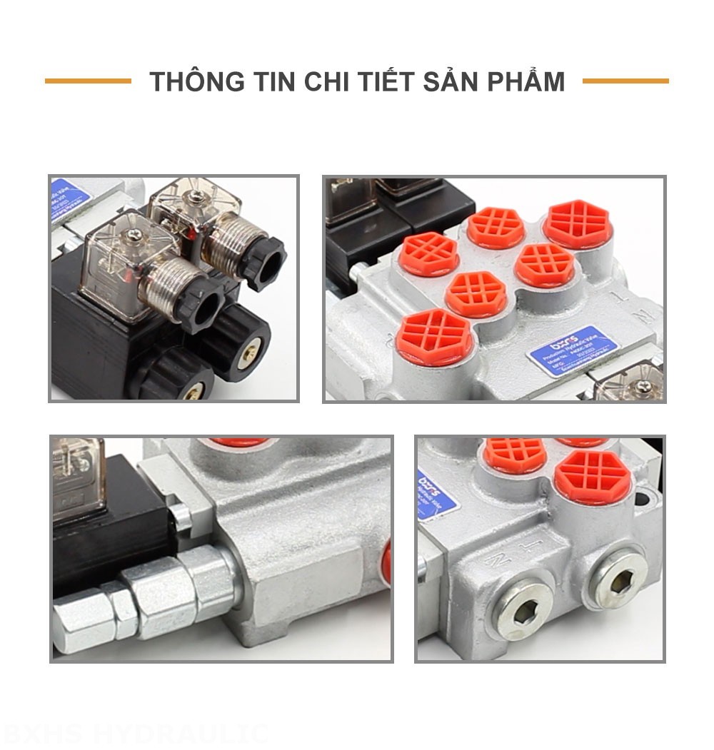 P40-DKL Biến áp Xy lanh 2 Van định hướng khối liền