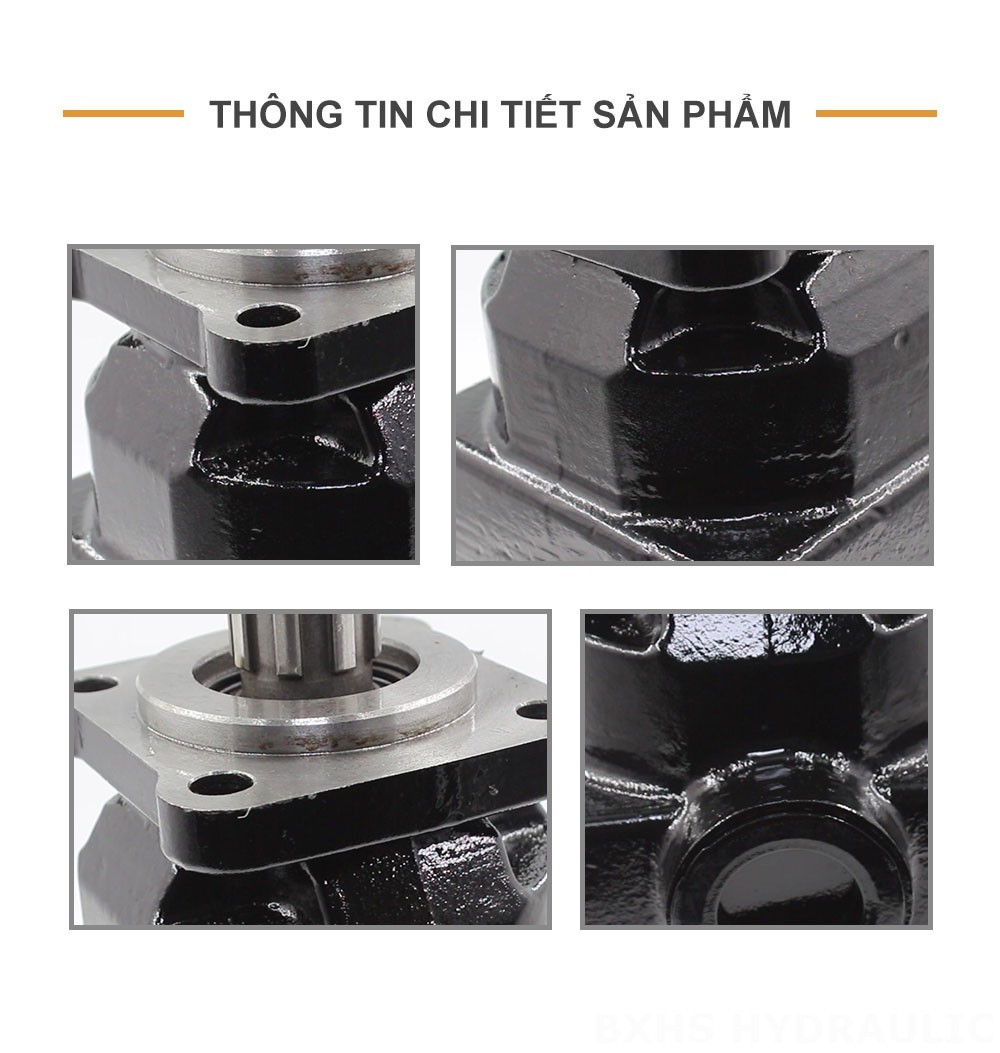 P6-40 40 cc/vòng Bơm piston thủy lực