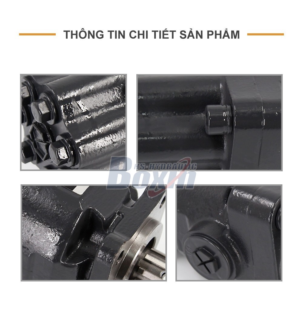 P7-63-GRAY 63 cc/vòng Áp suất 25 MPa (3625 psi) Bơm piston thủy lực