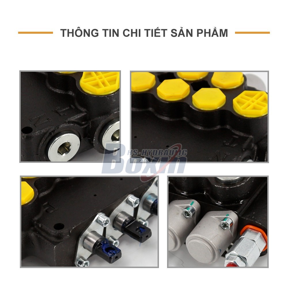 P80A-G-BT-2OT Cáp 3 ống Van điều hướng