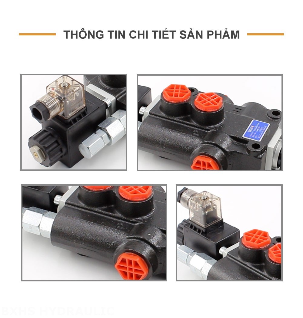 P80 Biến áp Xy lanh 1 Van định hướng khối liền