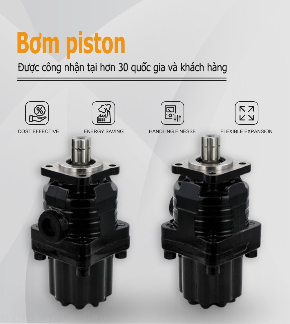 P9-80 80 cc/vòng Bơm piston thủy lực