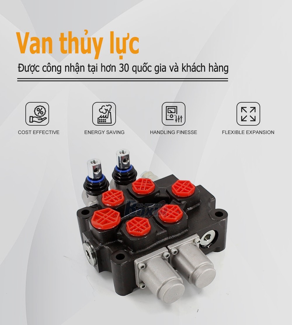 Q75-2OT Điều khiển thủ công 2 ống Van điều hướng