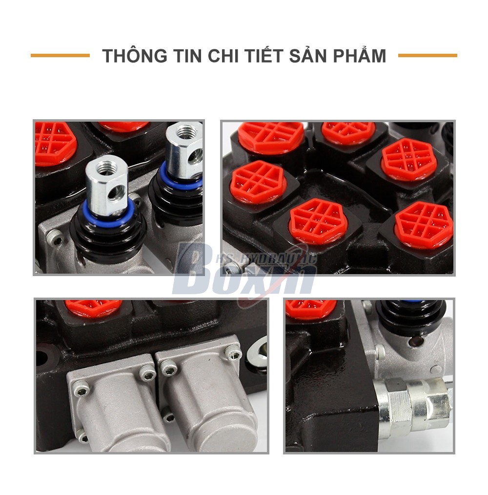 Q75-2OT Điều khiển thủ công 2 ống Van điều hướng