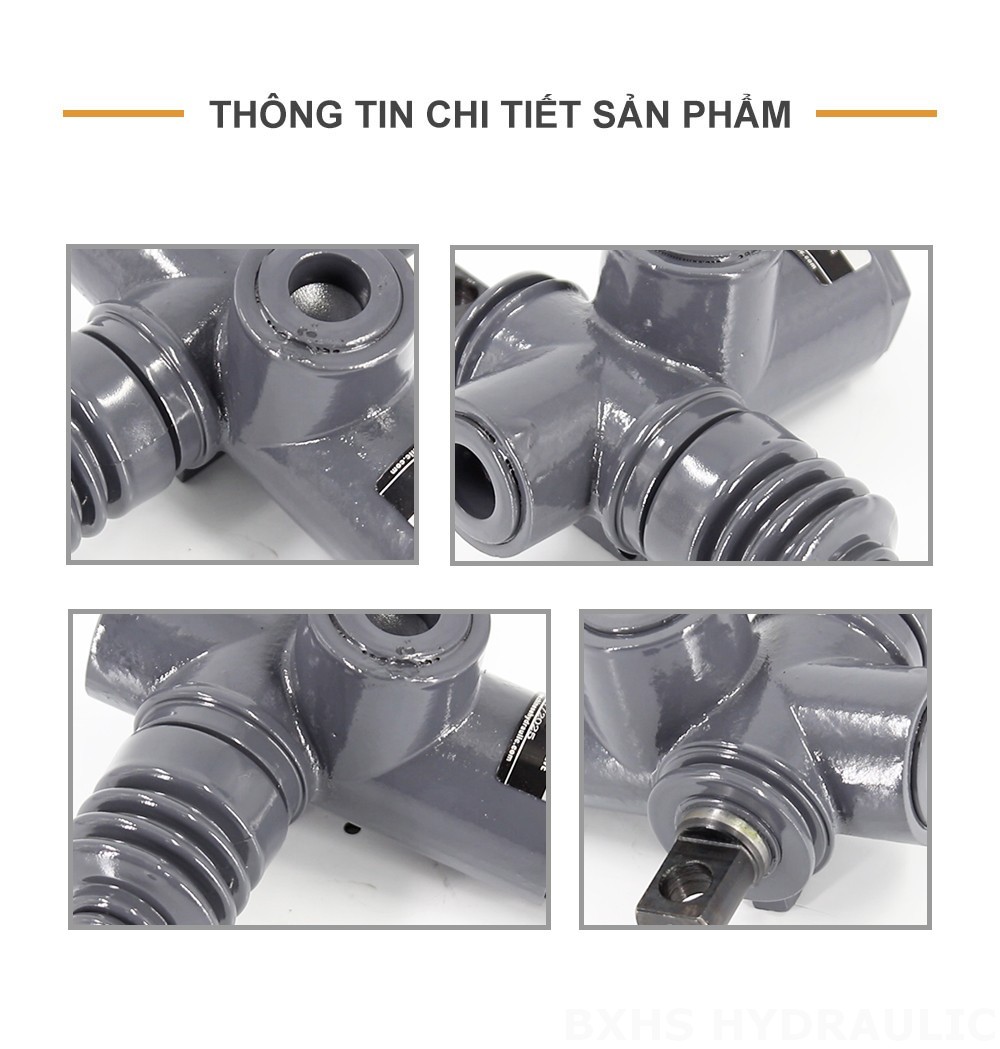 QHF20  Điều khiển thủ công Xy lanh 1 Van điều hướng Monoblock