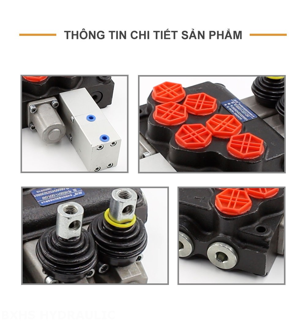 SD11 Điều khiển thủ công Xy lanh 1 Van định hướng khối liền