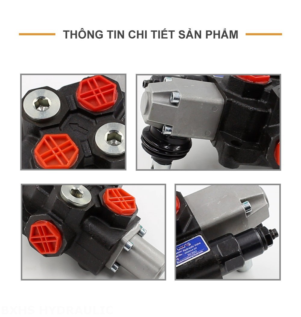 SD14 Điều khiển thủ công Xy lanh 1 Van định hướng khối liền