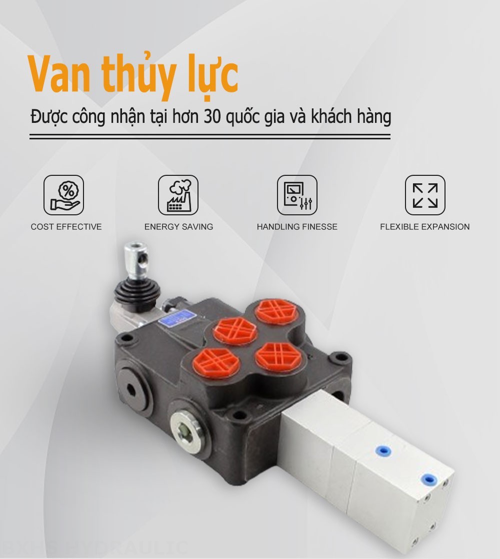 SD18 Khí nén Xy lanh 1 Van định hướng khối liền