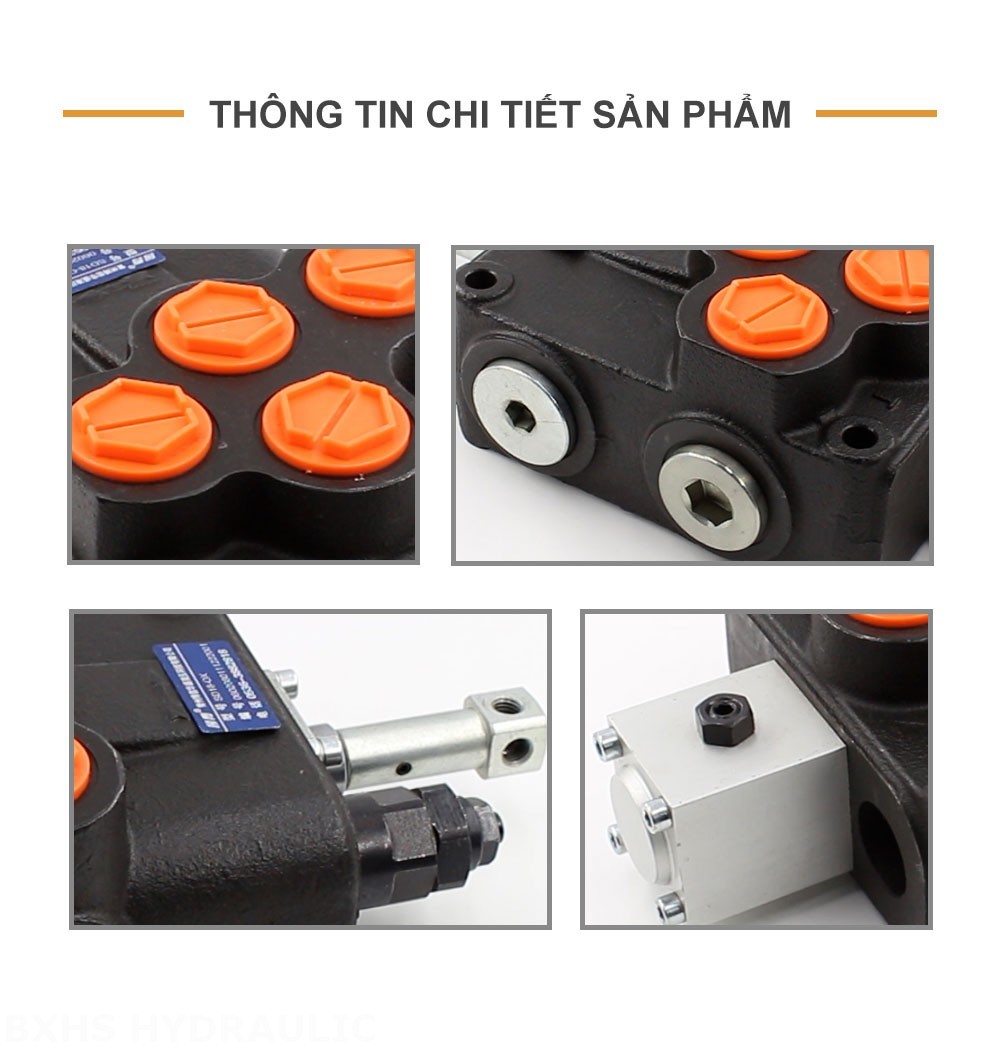 SD18 Điều khiển thủ công Xy lanh 1 Van định hướng khối liền