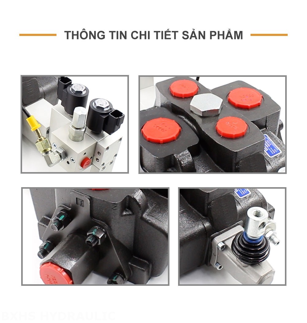 SD25 Điện khí-thủy lực Xy lanh 1 Van định hướng phân đoạn