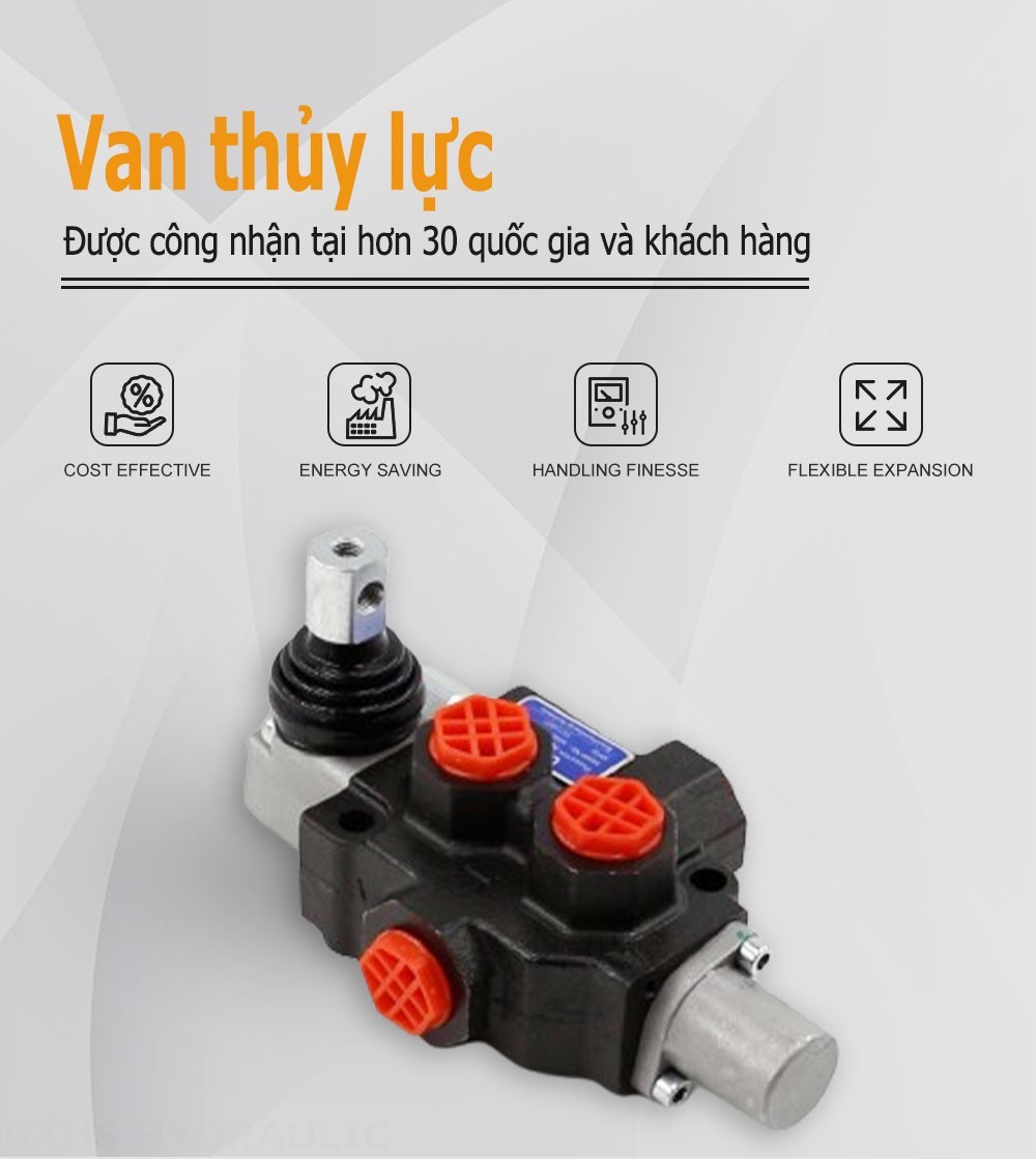 SD4 Điều khiển thủ công Xy lanh 1 Van định hướng khối liền