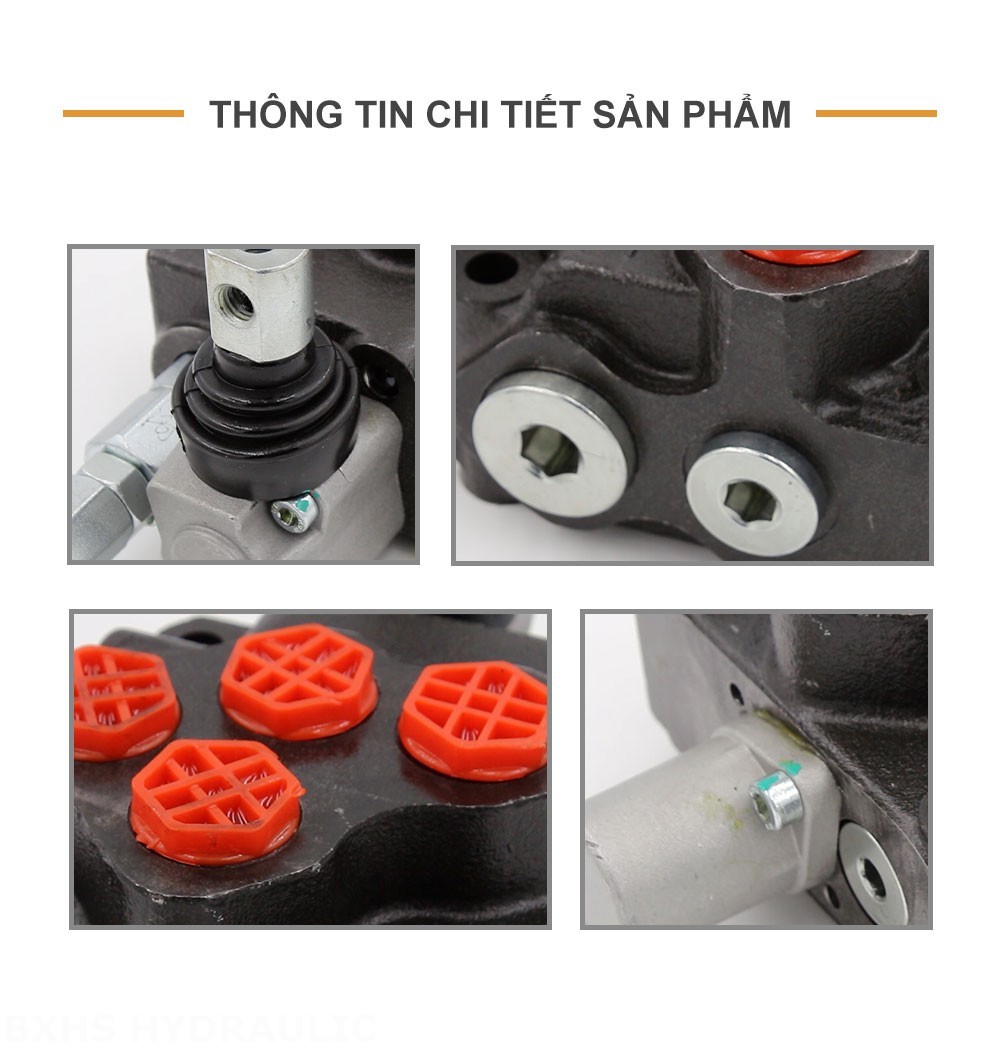 SD5-G38 Điều khiển thủ công Xy lanh 1 Van định hướng khối liền