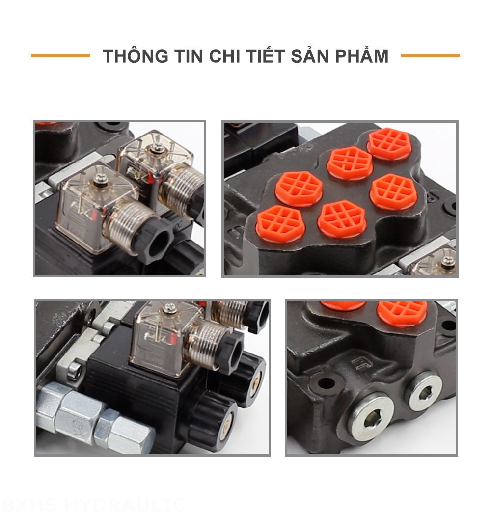 SD5 Biến áp Xy lanh 2 Van định hướng khối liền