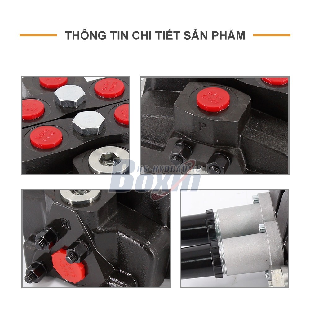 Reliable SDS180T-2CB-OT 2 Spool Hydraulic Directional Valve Supplier