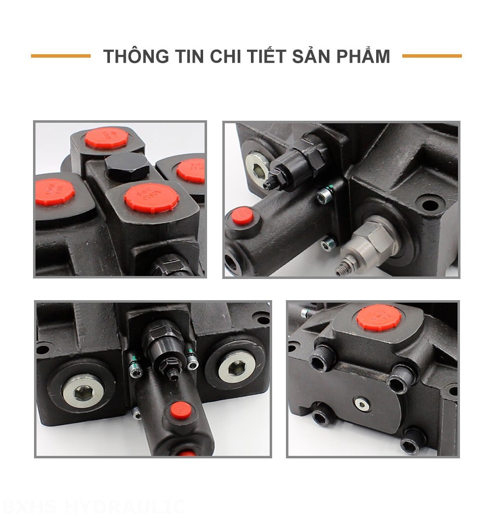 SDS380 Thủy lực Xy lanh 1 Van định hướng phân đoạn