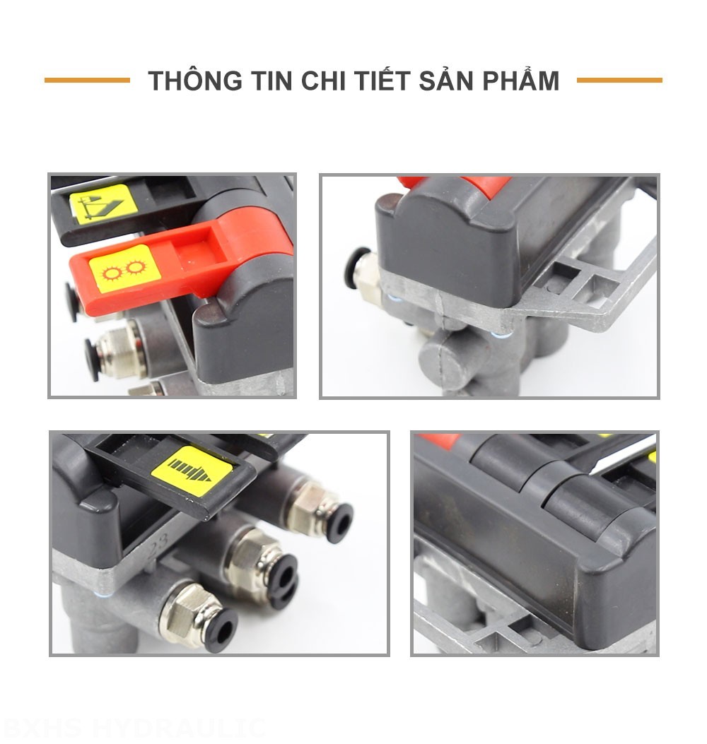 TC-4-TFLF Khí nén Xy lanh 1 Van điều khiển thủy lực