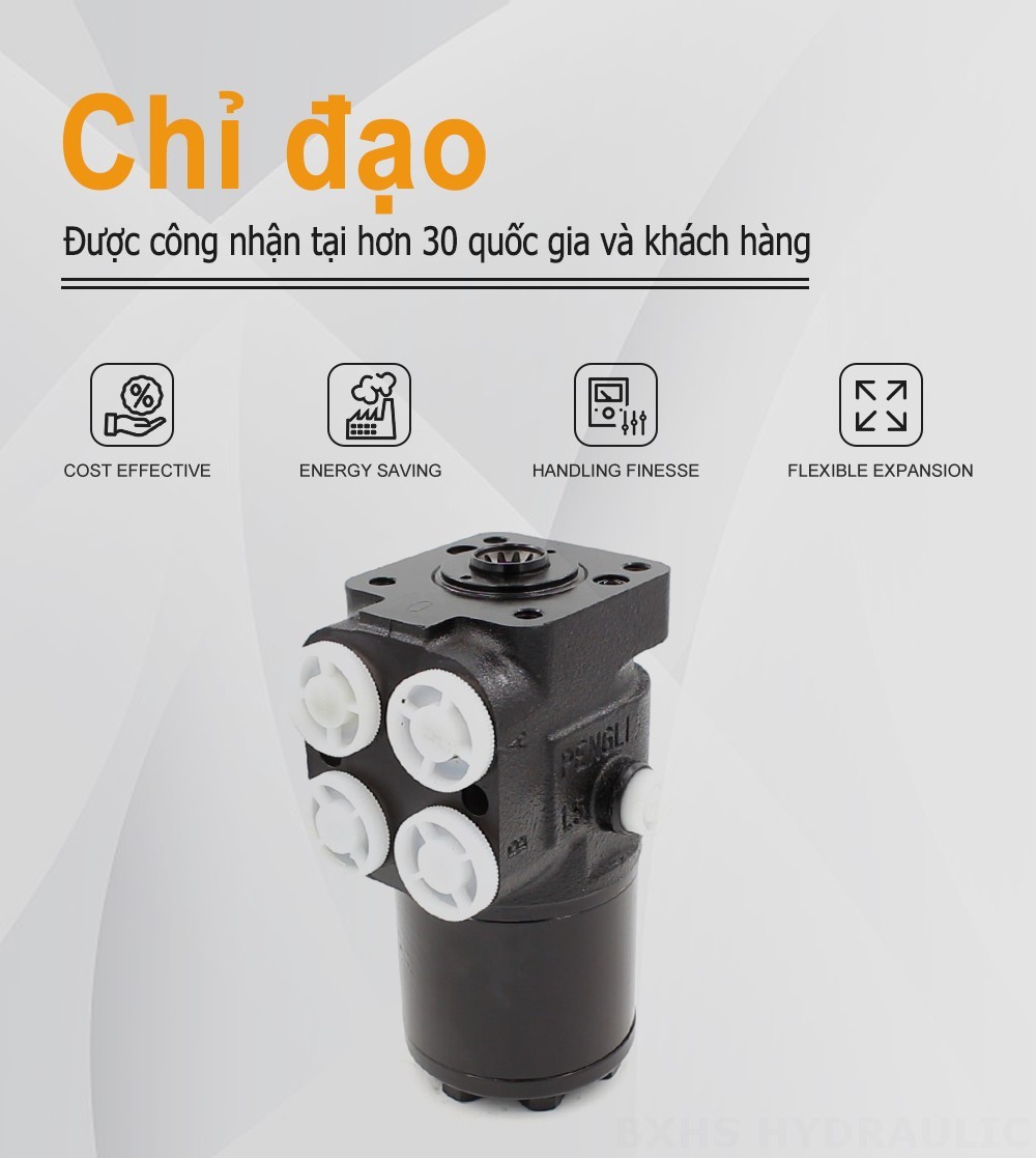 TLF-E1000 1000 ml/vòng 75 L/phút Bộ phận lái