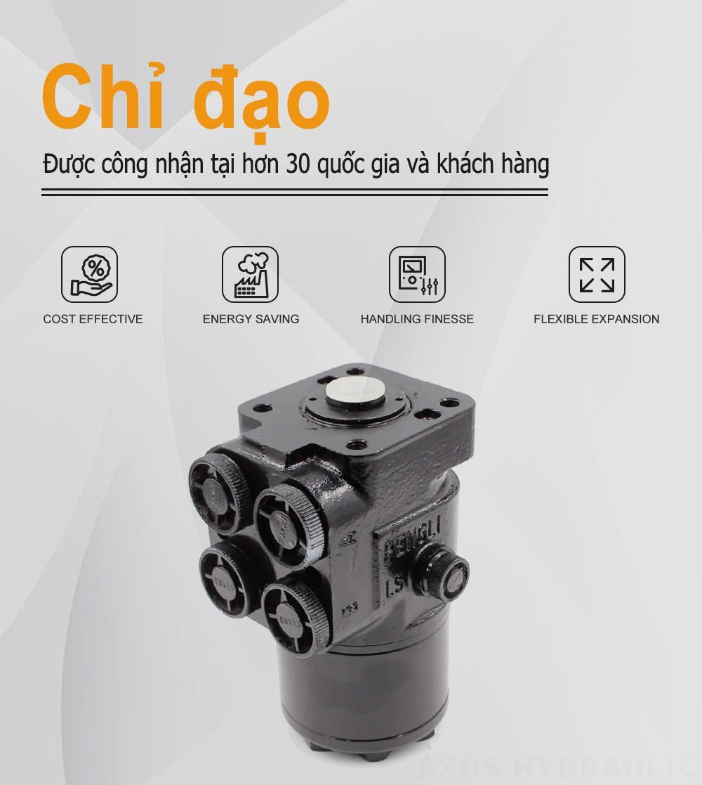 TLF-E640 640 ml/vòng 48 L/phút Bộ phận lái