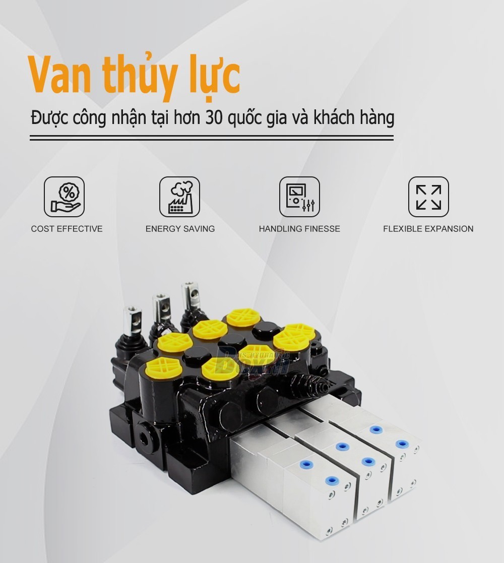 WZF-125 Khí nén và thủ công 3 ống Van điều hướng