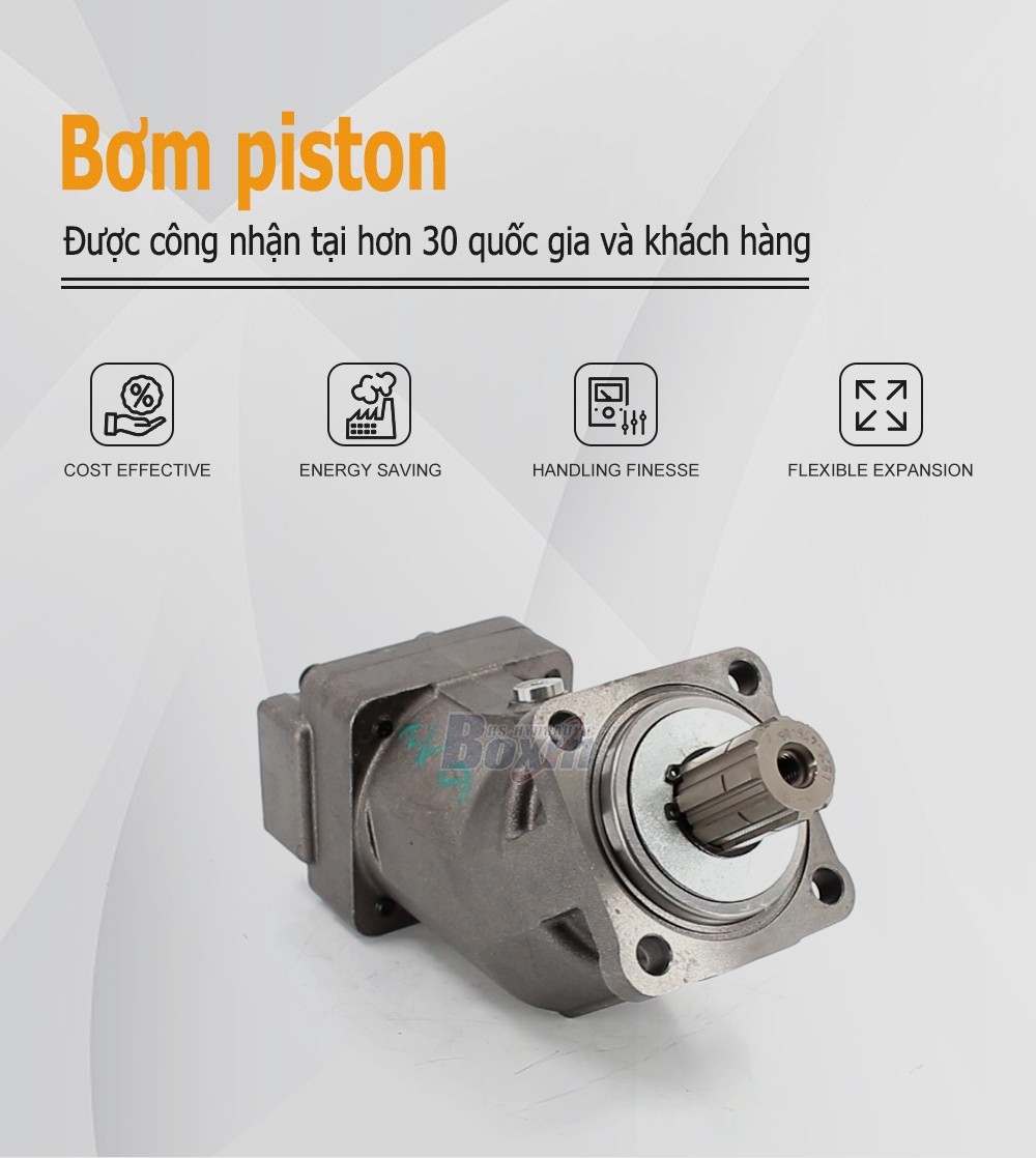 XPi-108L 108 cc/vòng 38 MPa (5511 psi) Bơm piston thủy lực
