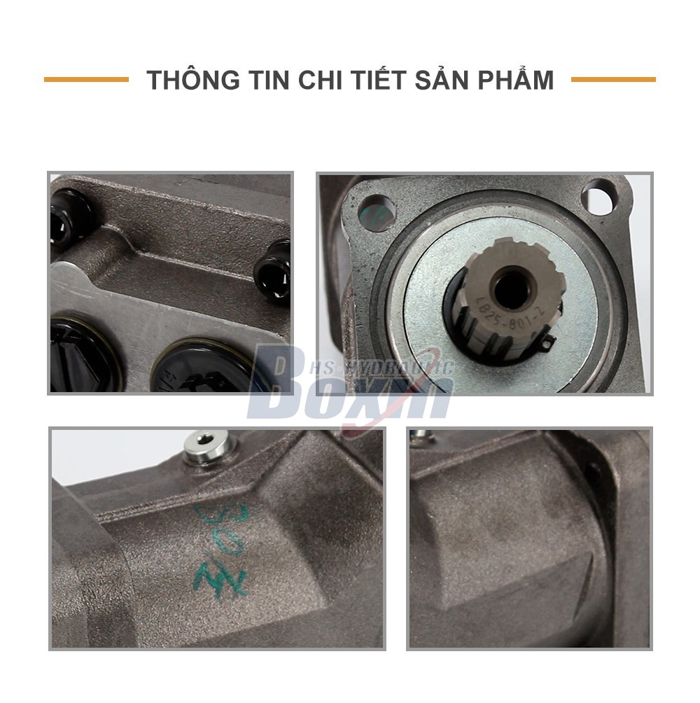 XPi-108L 108 cc/vòng 38 MPa (5511 psi) Bơm piston thủy lực