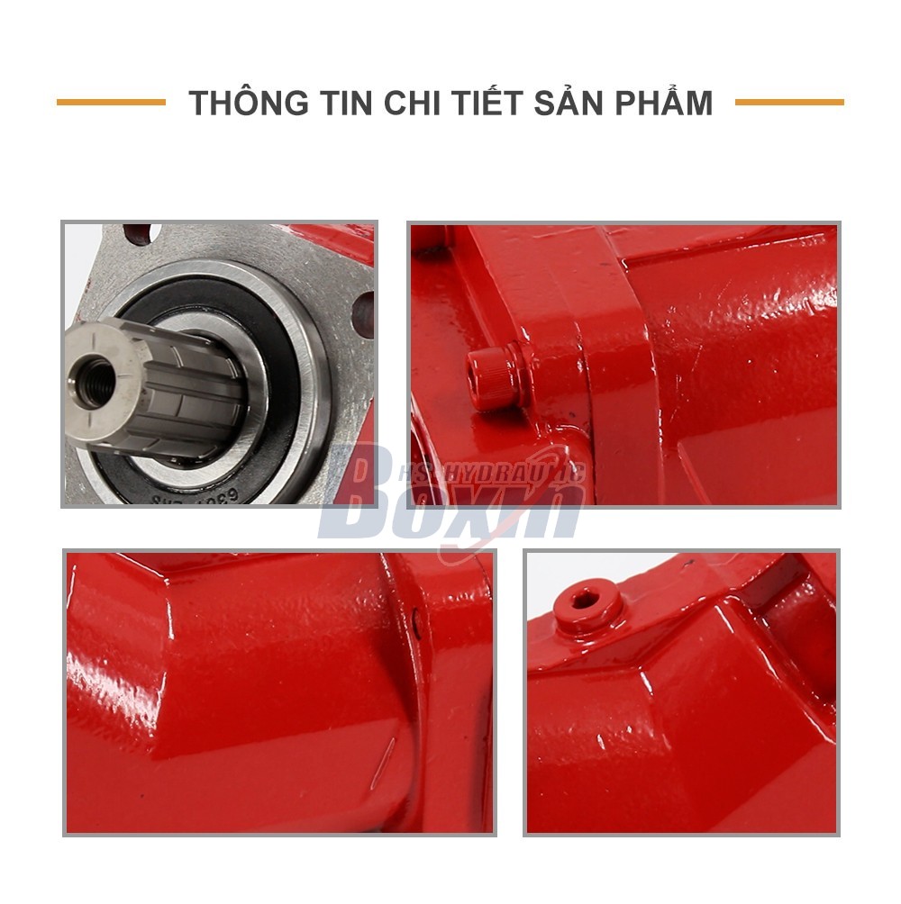 XPi-63L 63 cc/vòng 38 MPa (5511 psi) Bơm piston thủy lực