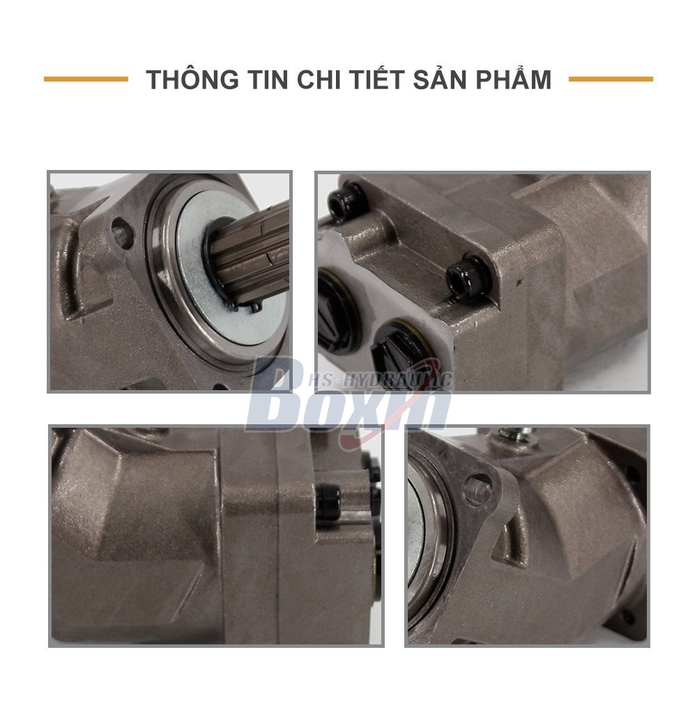 Professional XPi-32L 32 cc/rev Hydraulic Piston Pump for Construction Equipment