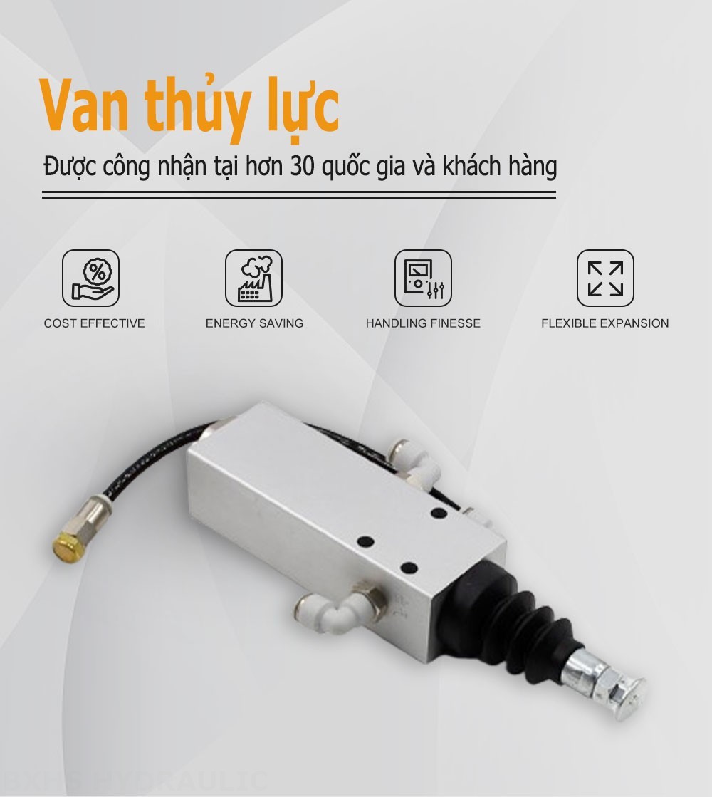 XQF-23 Khí nén Xy lanh 1 Van định hướng khối liền