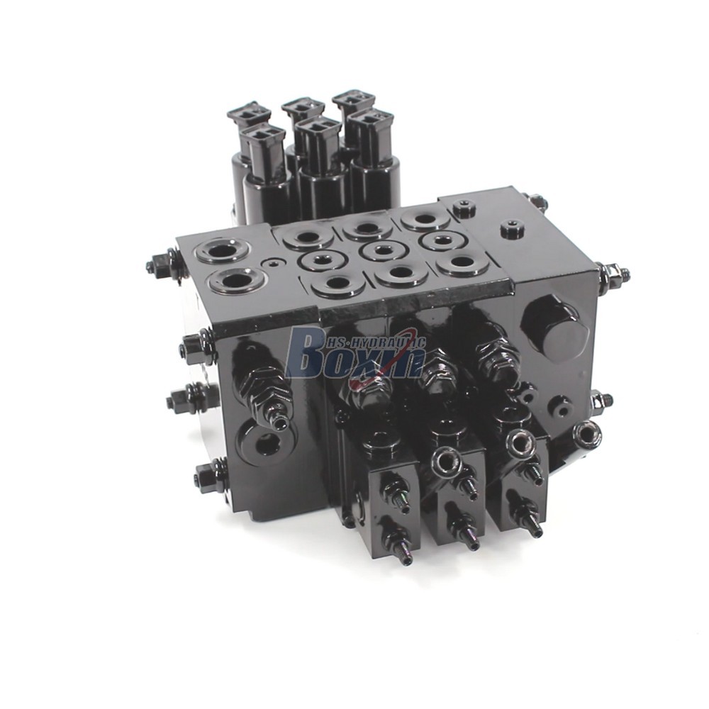 DCV55 Electro-hydraulic 3 Spool Sectional Directional Valve for Mobile Equipment cover photo