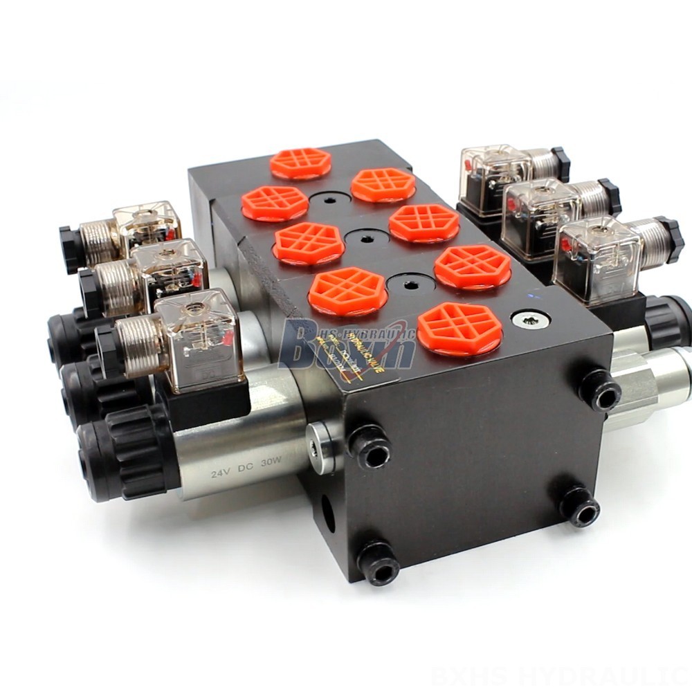 DCV58 Solenoid 3 Spool Sectional Directional Valve: Manufacturer & Supplier cover photo