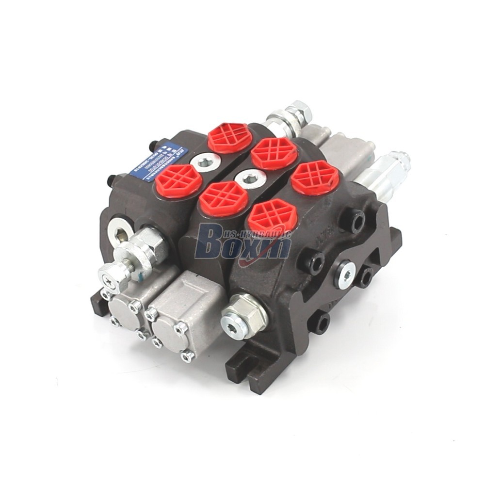 DCV60-FZJ Series Hydraulic Directional Control Valve 2 Spool Sectional Valve main image