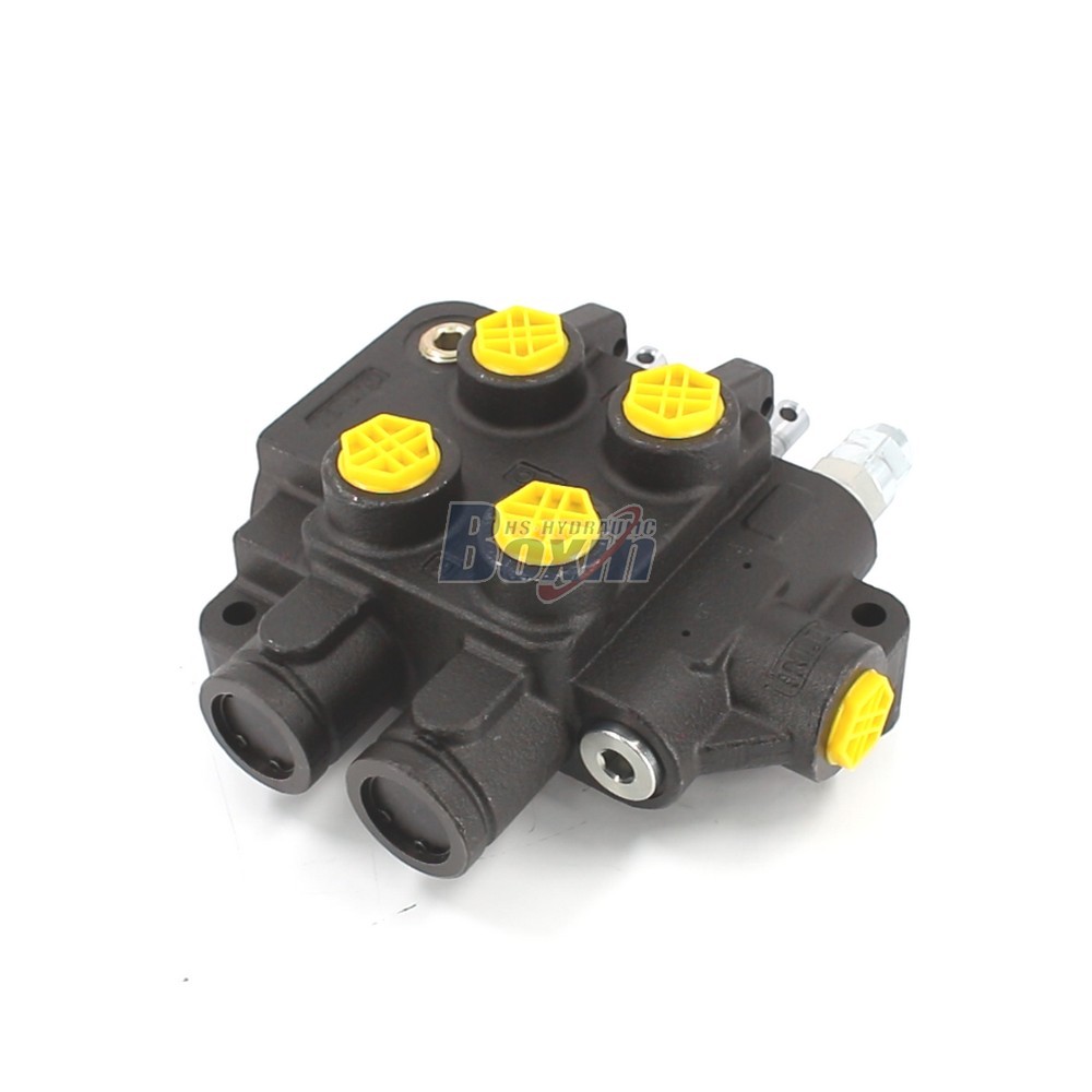 OEM and Custom HSSP-2OT-J 2 Spool Monoblock Directional Valve Services main image
