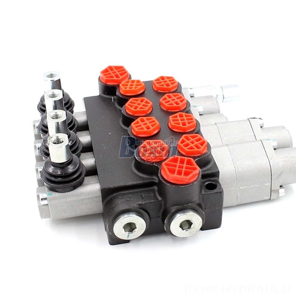 P40-G12-G38-2OT-2QTW 4-Spool Hydraulic Directional Valve | Factory Direct & Customizable main image