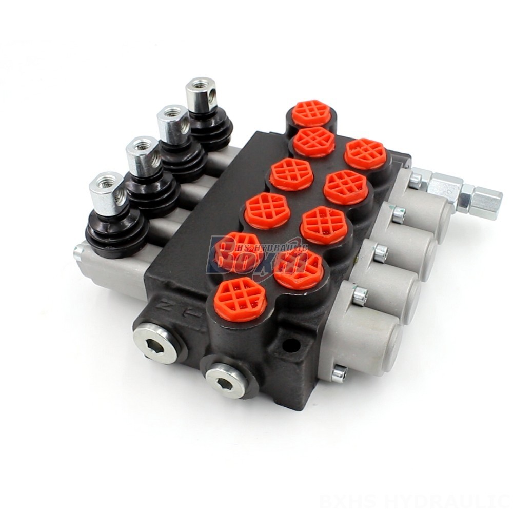 P40-G38 Directional Valve - Manual 4 Spool Monoblock Series | Wholesale & OEM main image