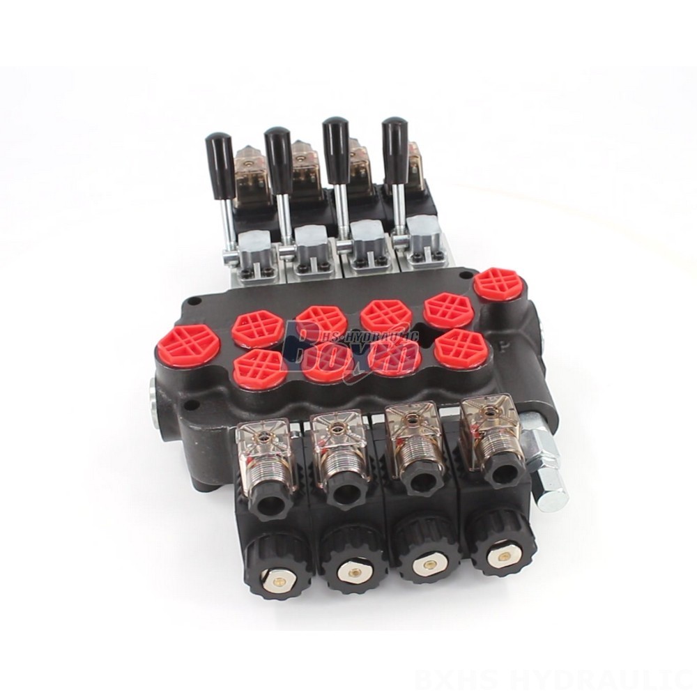 Direct from Factory: P40-S 4 Spool Solenoid Monoblock Valves cover photo
