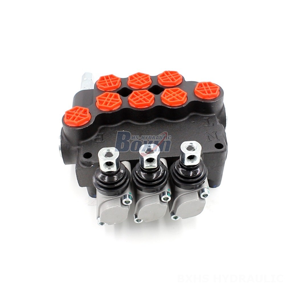 P80-G34-3OT Manual 3 Spool Monoblock Directional Valve | Manufacturer & Global Supplier main image