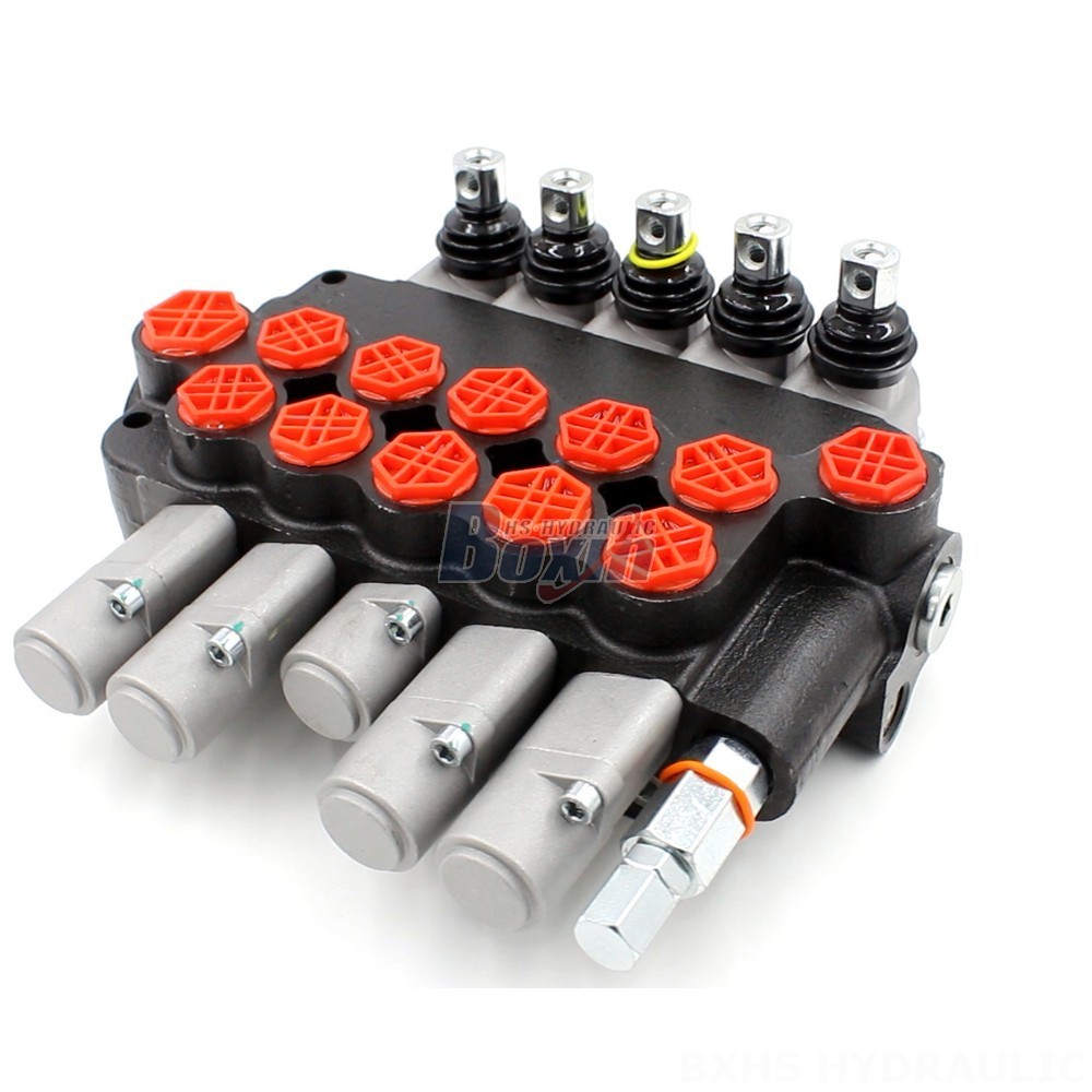 Factory Supply: P80-G34-G12-2OT-YW-2OT Hydraulic Monoblock Directional Valves main image