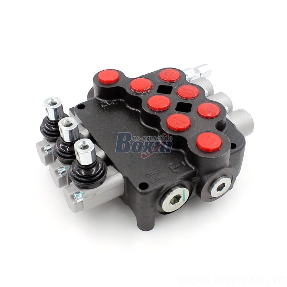 3 Spool Monoblock Directional Valve for Hydraulic Systems | Wholesale & Global Supply main image