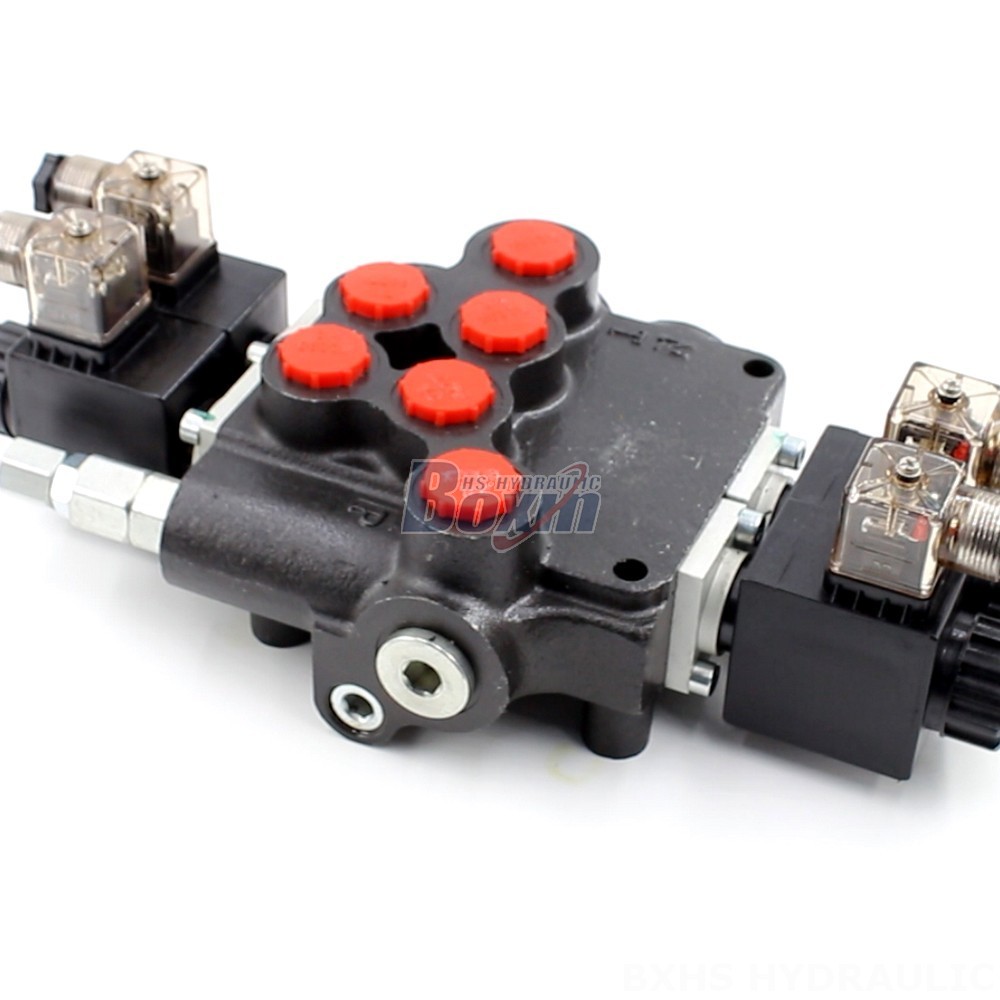 P80 Solenoid 2 Spool Monoblock Directional Valve | Manufacturer & Global Supplier main image