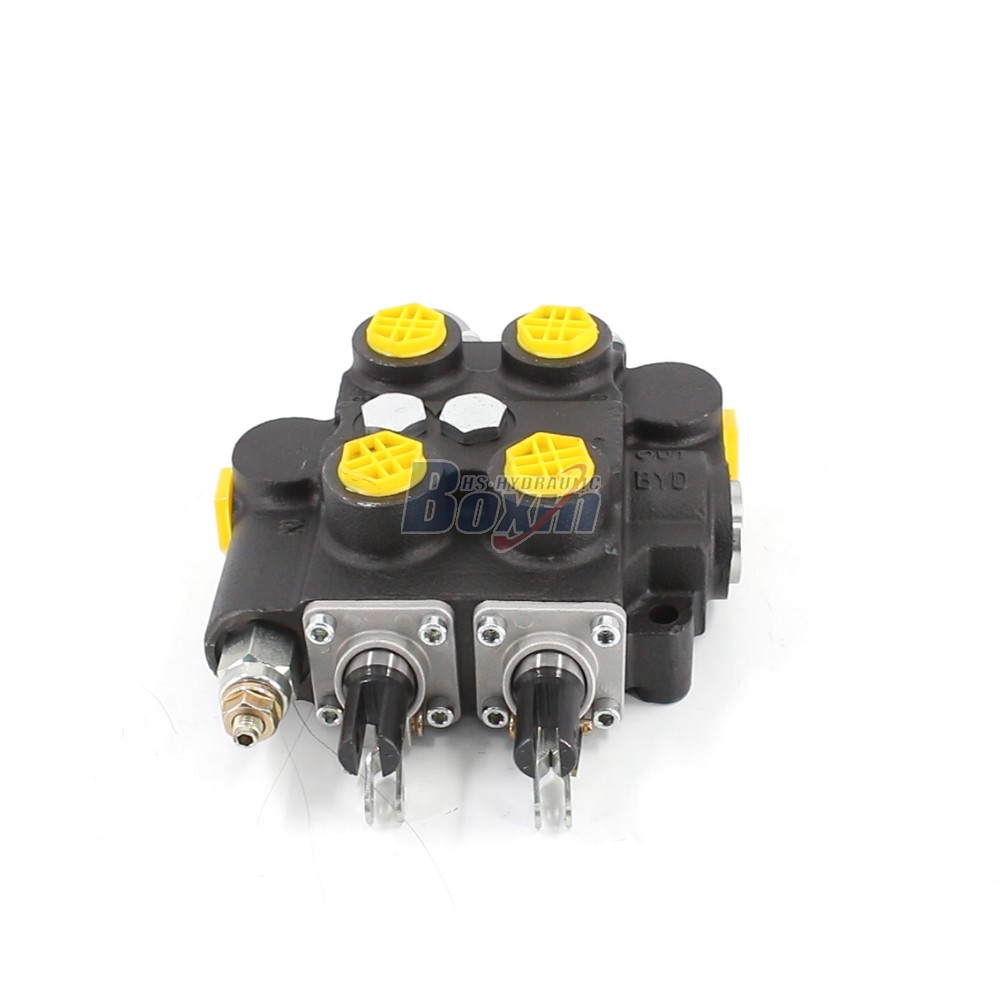 Precision Engineered RD5200NPT-2OT Manual 2 Spool Valve for Hydraulic Systems main image