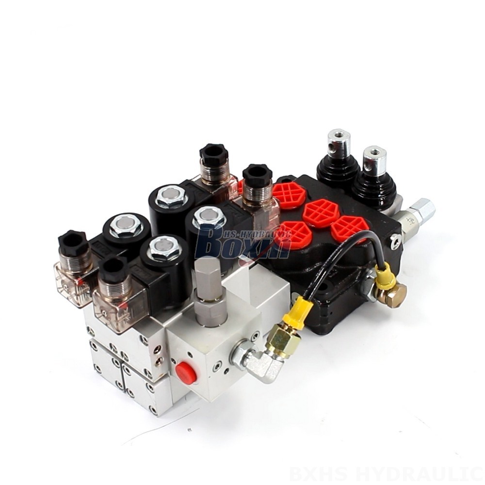 SD5 Electro-hydraulic 2 Spool Monoblock Directional Valve for Industrial Applications main image