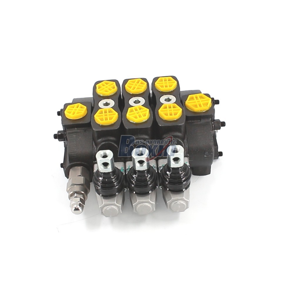 SD8 Series 3 Spool Sectional Directional Hydraulic Valve main image