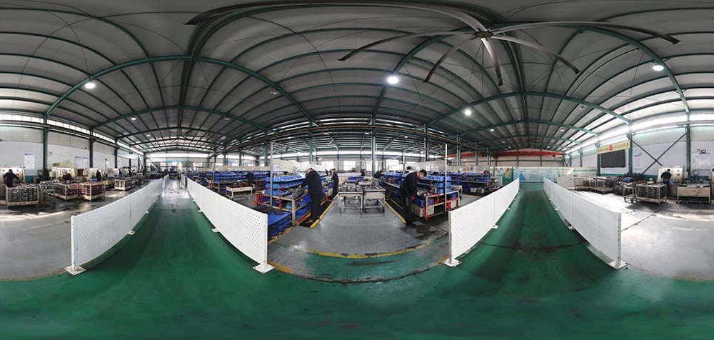 Hình ảnh toàn cảnh 360° của nhà máy Boxinhuasheng Hydraulic